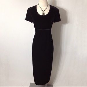 Motherhood Maternity Velour Maxi Dress